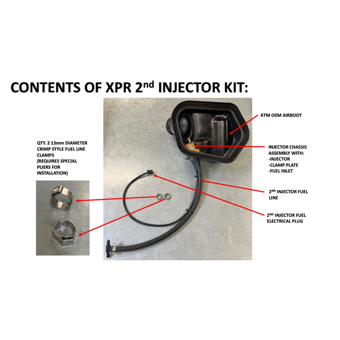 KTM | Husqvarna | GasGas 2nd injector kit (Please expect 2-3 weeks)
